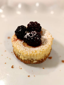 Fruit Topped Cheesecake Bites