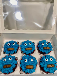 Cookie Monster Cupcake